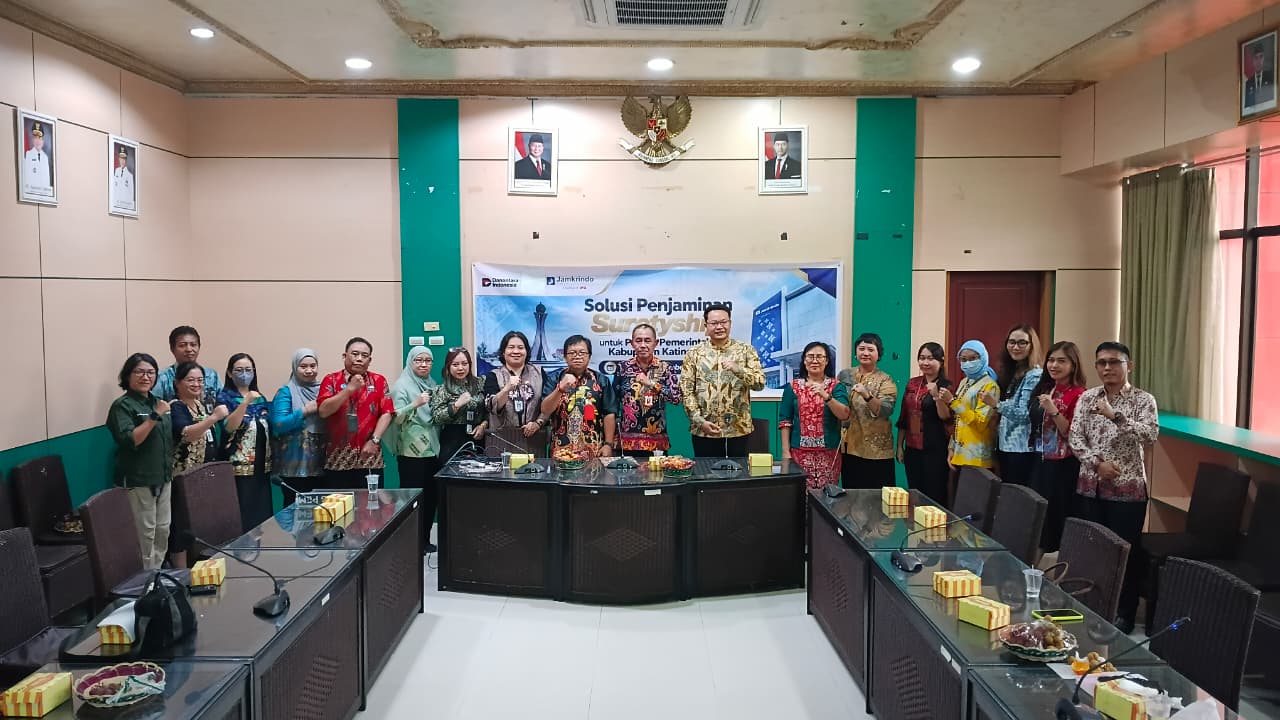Gandeng PT Jamkrindo, Pemkab Katingan Bahas Penjaminan Proyek yang Lebih Efektif, Murah, dan Cepat Melalui Layanan Digital